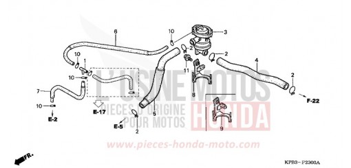 AIR INJECTION VALVE NSS2501 de 2001